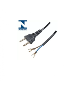Cabo de Forca 2x0.75mm com Terminal Preto 1.85M