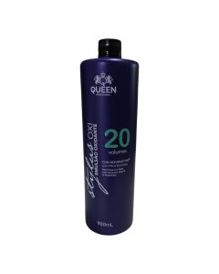 Emulsão Oxidante 20 Vol. Queen Professional 900ml OXI Creme