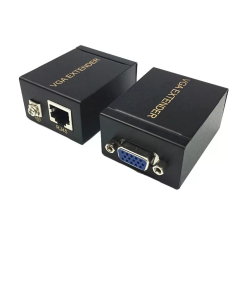 Adaptador Extensor Vga Video Via Cabo Rede Rj45 60m 1080p