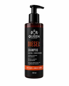 Melhor Shampoo Masculino Queen Diesel 250ml Anti Caspa