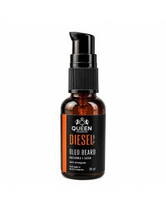 Óleo Para Barba Queen Diesel 30ml Hidratação Premium For Man
