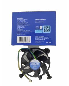 Cooler Intel Soquete LGA775 / 115x / 1150 / 1151 / 1155 / 1156 / 1200 / 1366 / 1700