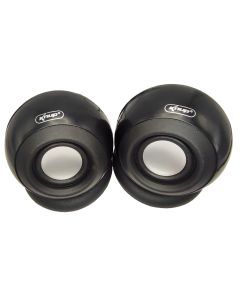 Caixa De Som Para Pc Computador e Notebook Som Acustico 5W KP-601 - Preto