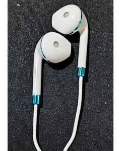 Fone De Ouvido In-ear P2 Com Microfone Sem Ruído - Azul