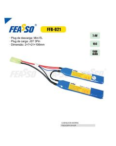 Bateria Lipo 7.4V 1300MaH (15C) Feasso (FFB021) 1